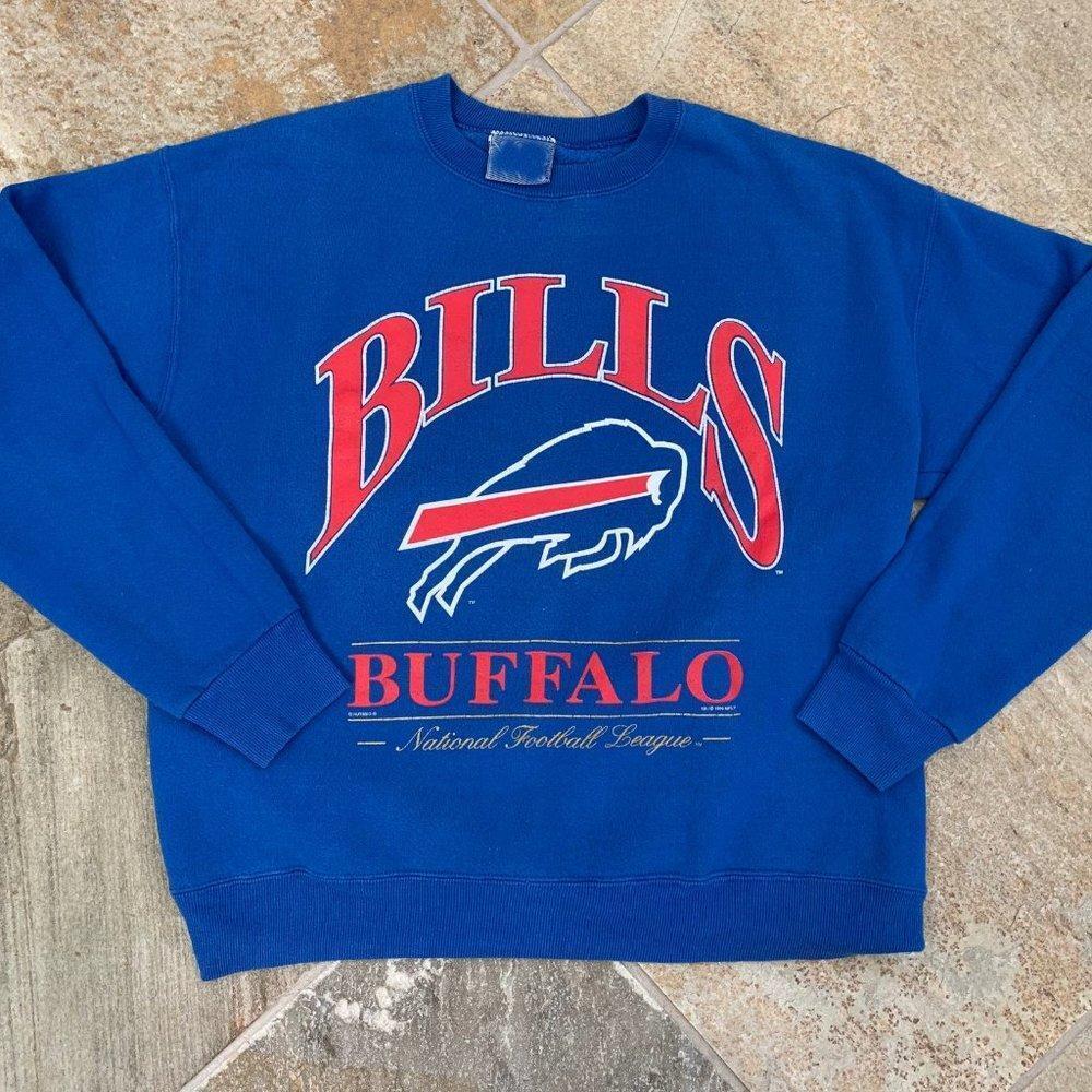 Buffalo Bills Royal Blue 1997 Retro Sports Sweater